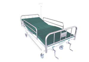 不銹鋼、噴塑混合型多功能護(hù)理床D221